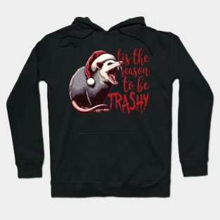 tis the season to be trashy Hoodie